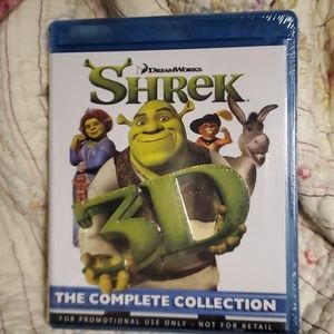SEALED BLU-RAY 3D SHREK THE COMPLETE COLLECTION